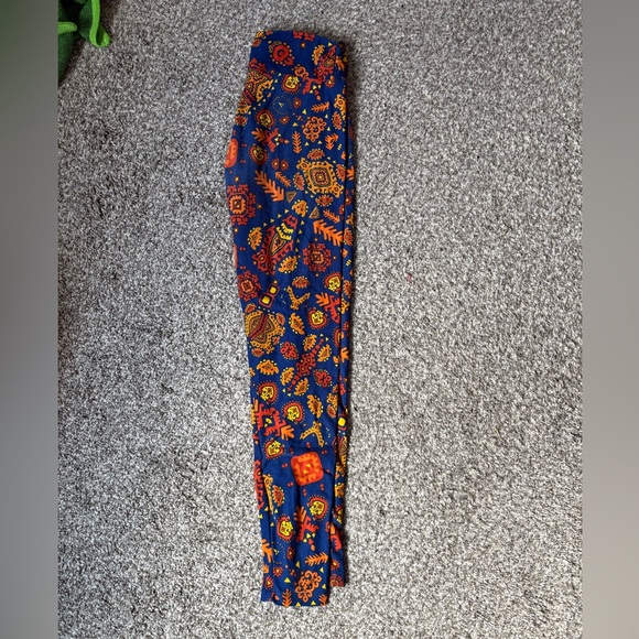 LulaRoe leggings 
one size 
never worn 
Multi Colored - Picture 1 of 3